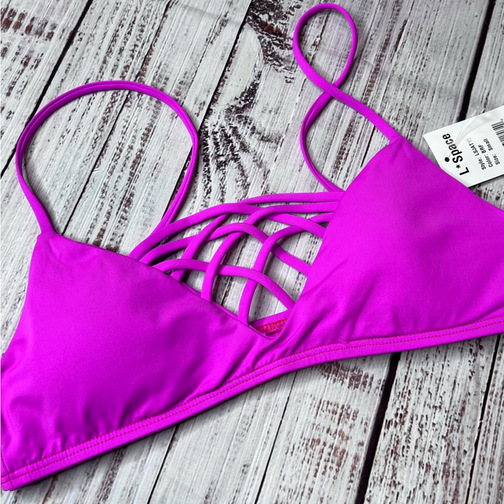 Lspace Bikini Swim Top